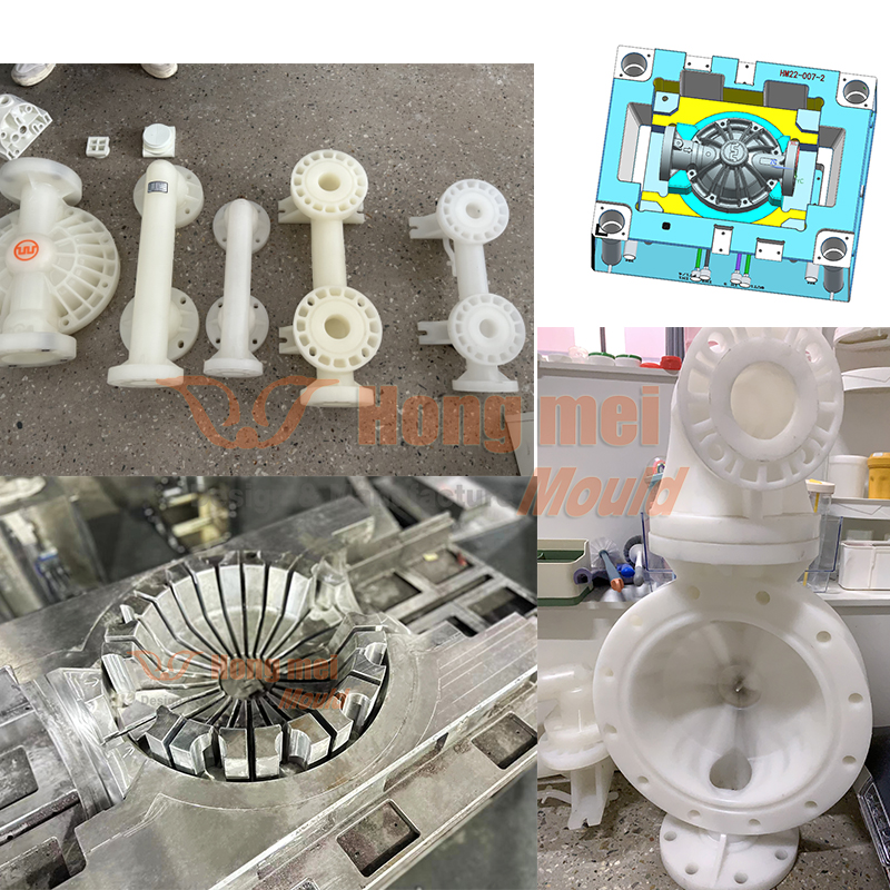 صانع قوالب بلاستيكية احترافية لمضخة الحجاب الحاجز الهوائية قالب حقن PTFE مضخة هواء Muold غشاء مضخة الأدوات